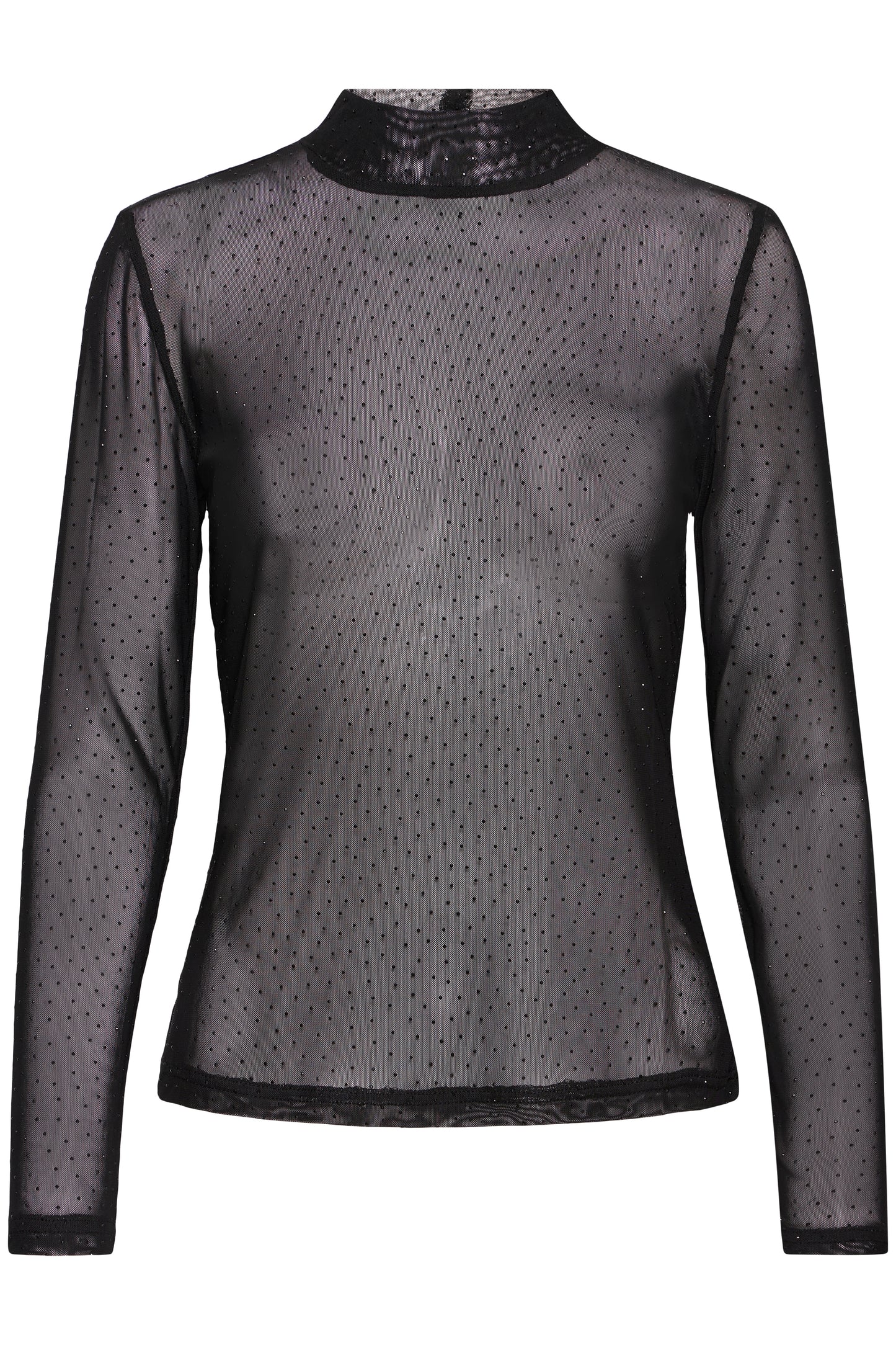 Pulz Jeans Dana Mesh Sparkly Top