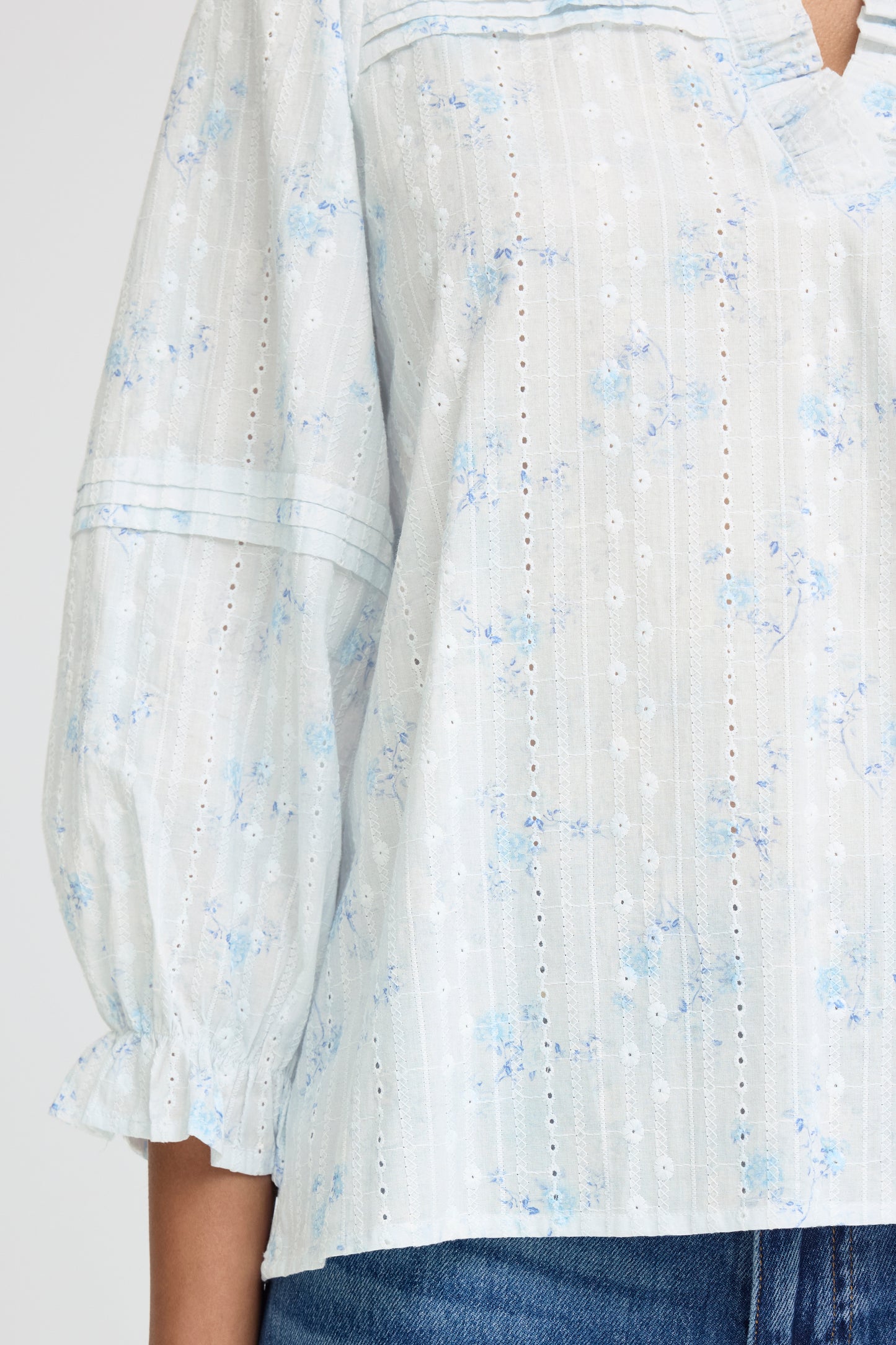 Pulz Bellarose Floral Blouse