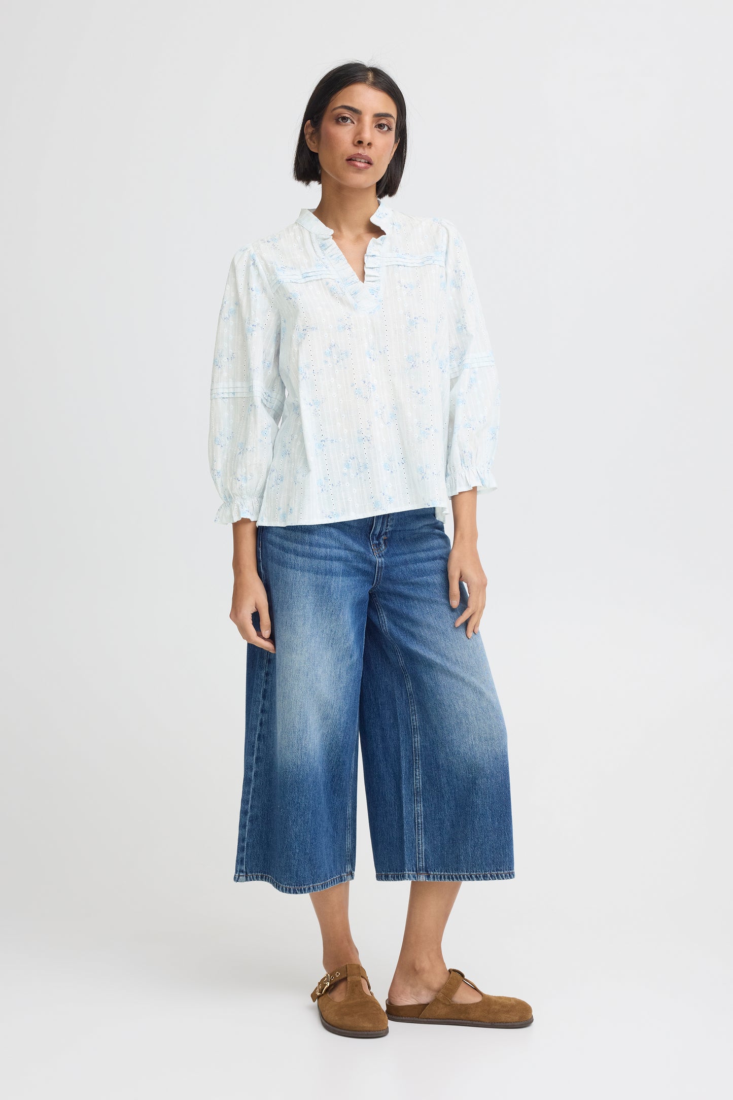 Pulz Bellarose Floral Blouse