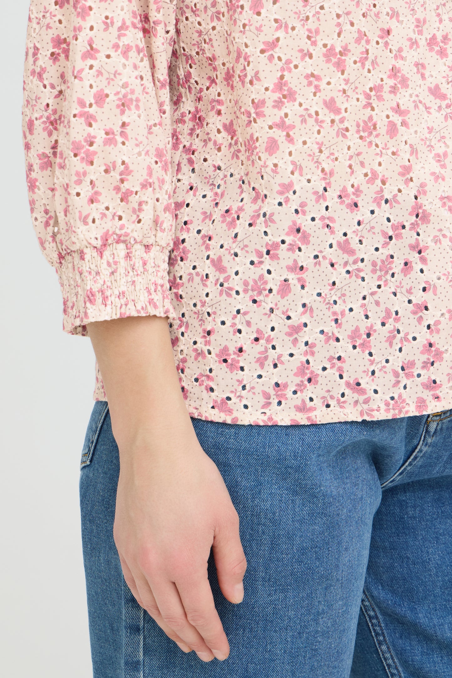 Pulz Jeans Dolores 3/4 Sleeve Blouse
