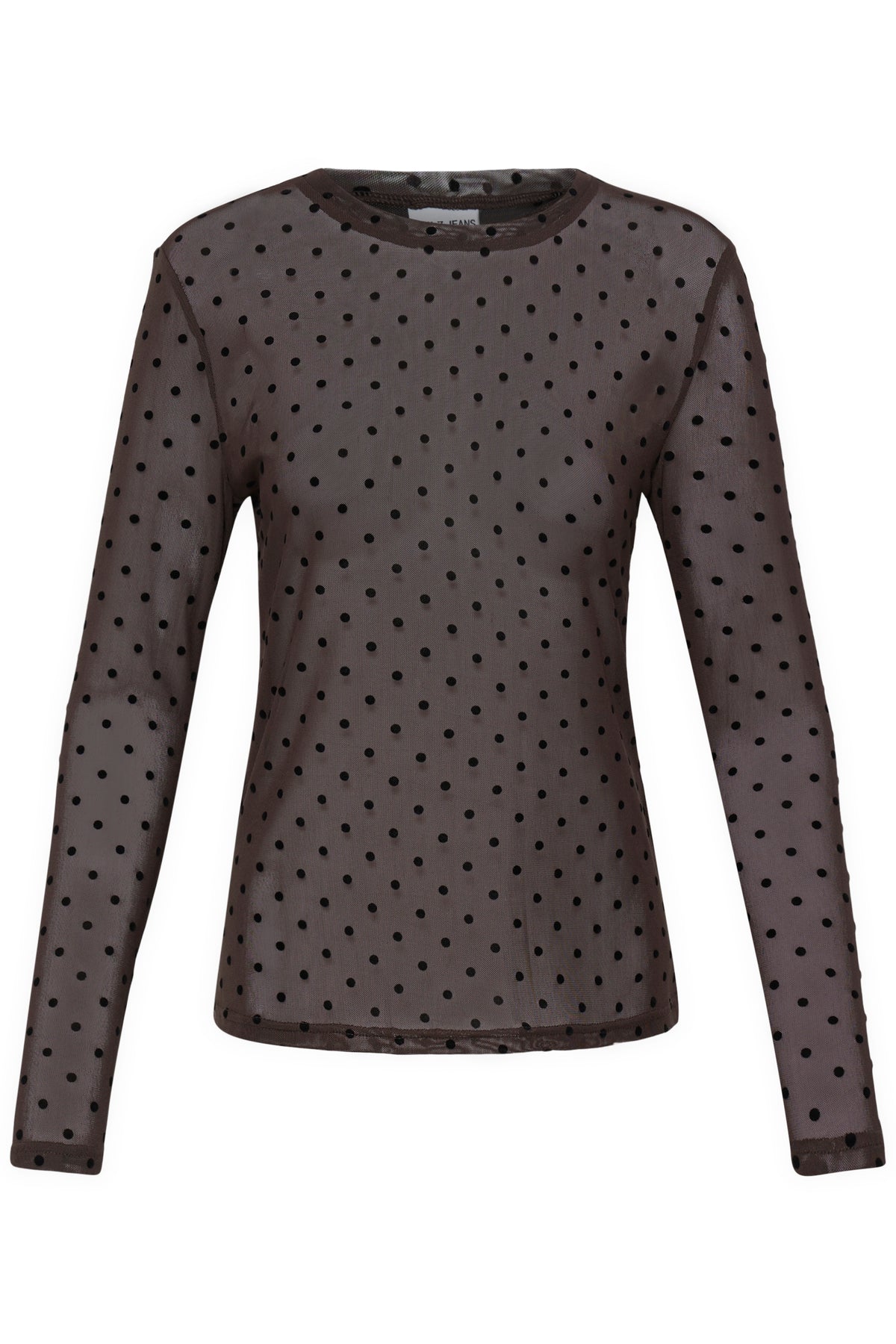 Pulz Fika Dotty Long Sleeved T-Shirt