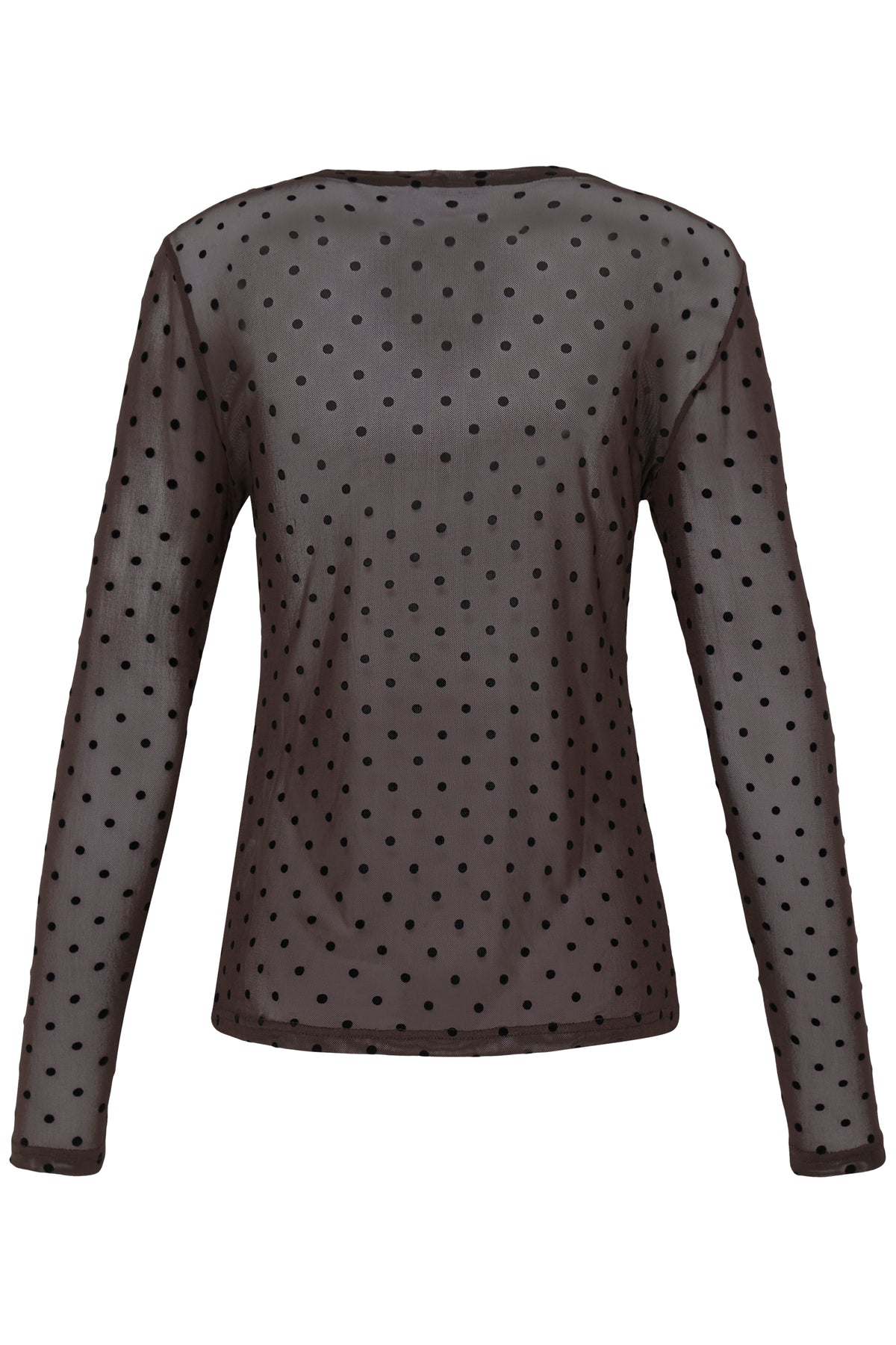 Pulz Fika Dotty Long Sleeved T-Shirt
