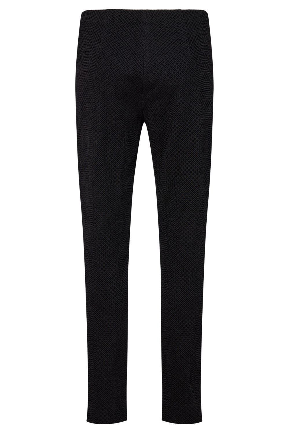 Robell Mimi Black Diamond Pattern Trousers