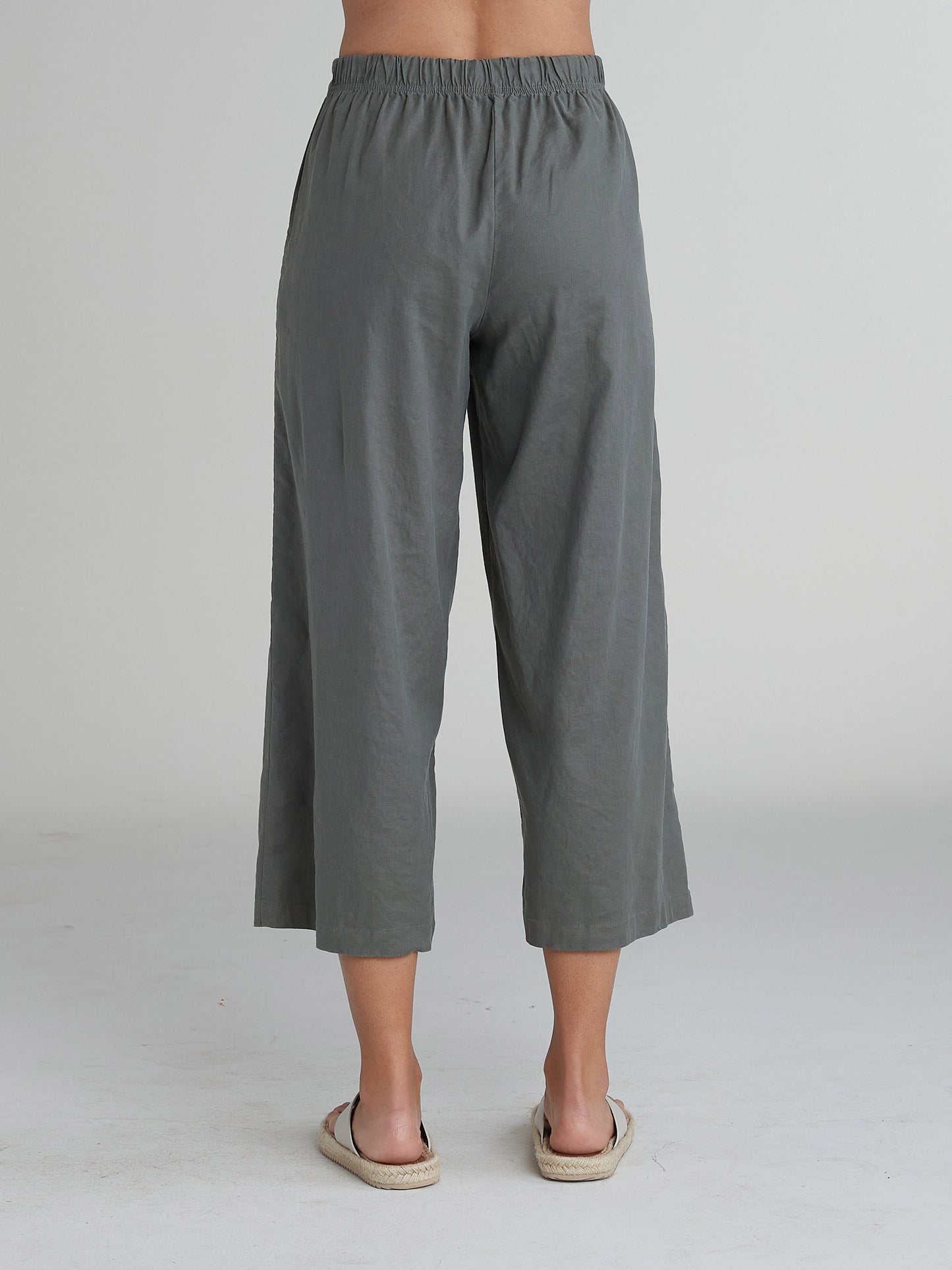 Cut Loose Wide Leg Tencel Trousers