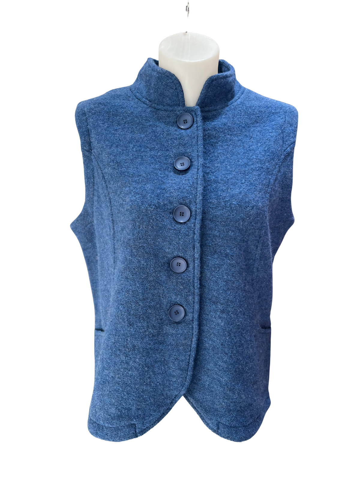 See Saw Boiled Wool Vest