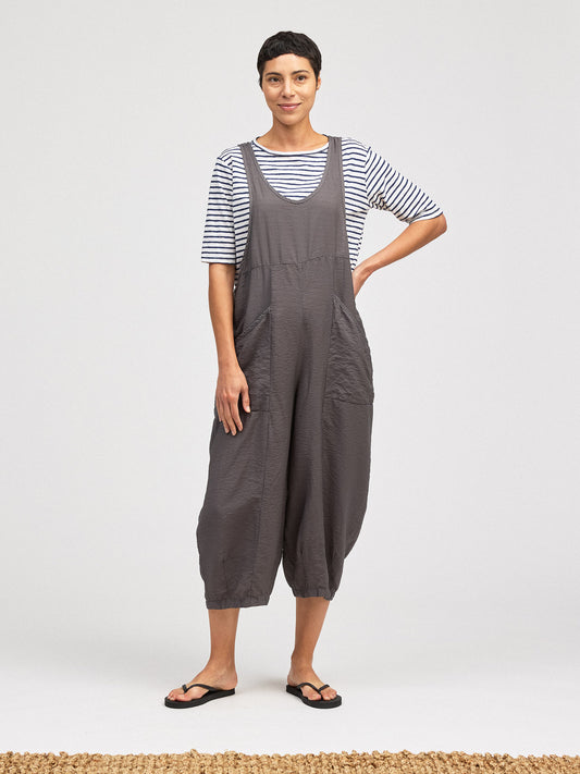 Cut Loose Stripe Elbow Sleeve Top