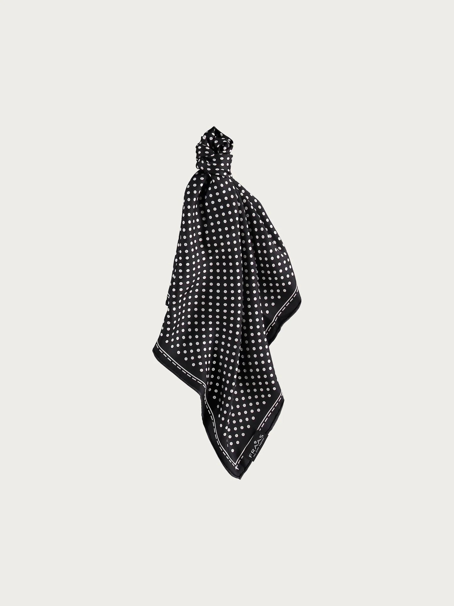 Fraas Dot SIlk Neckerchief
