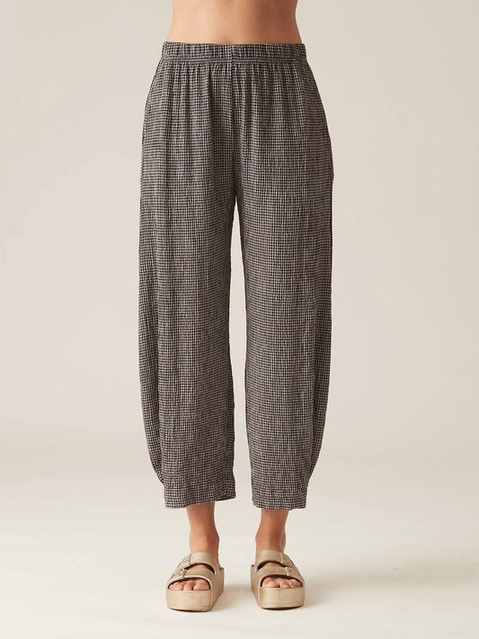 Cut Loose Gingham Lantern Trousers