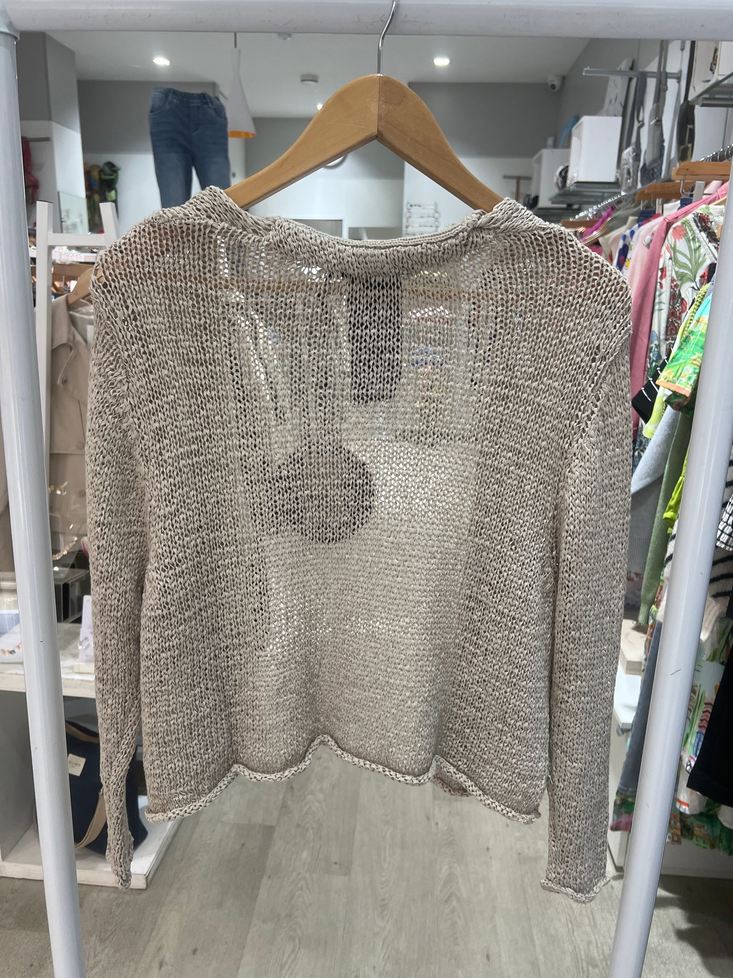 Amber & Moon Short Knit Cardigan