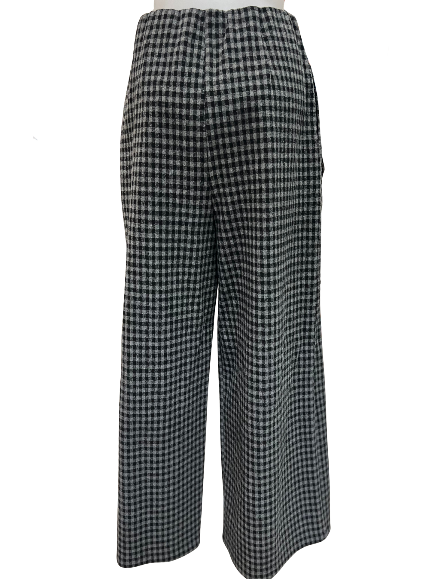 Neirami Wide Trousers - Vichy Brush