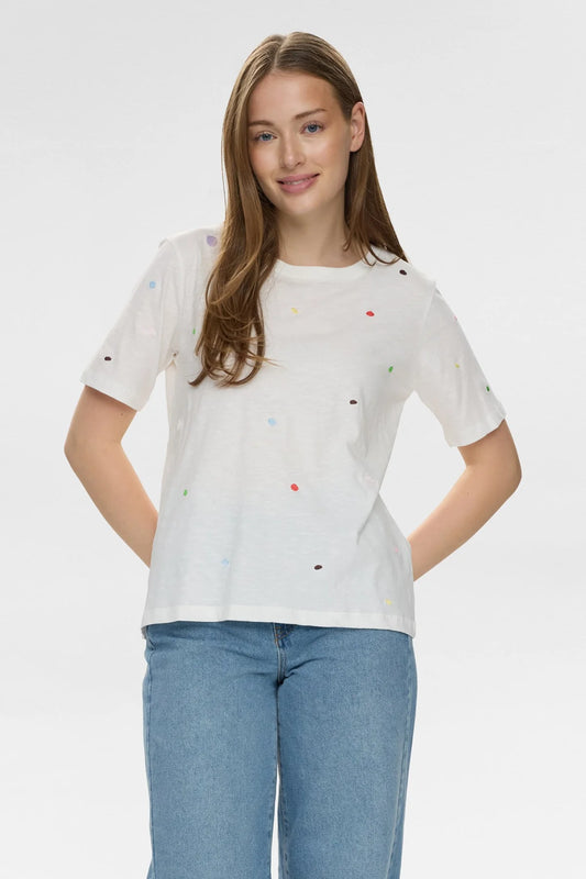 Numph NuDelora Dot T-Shirt