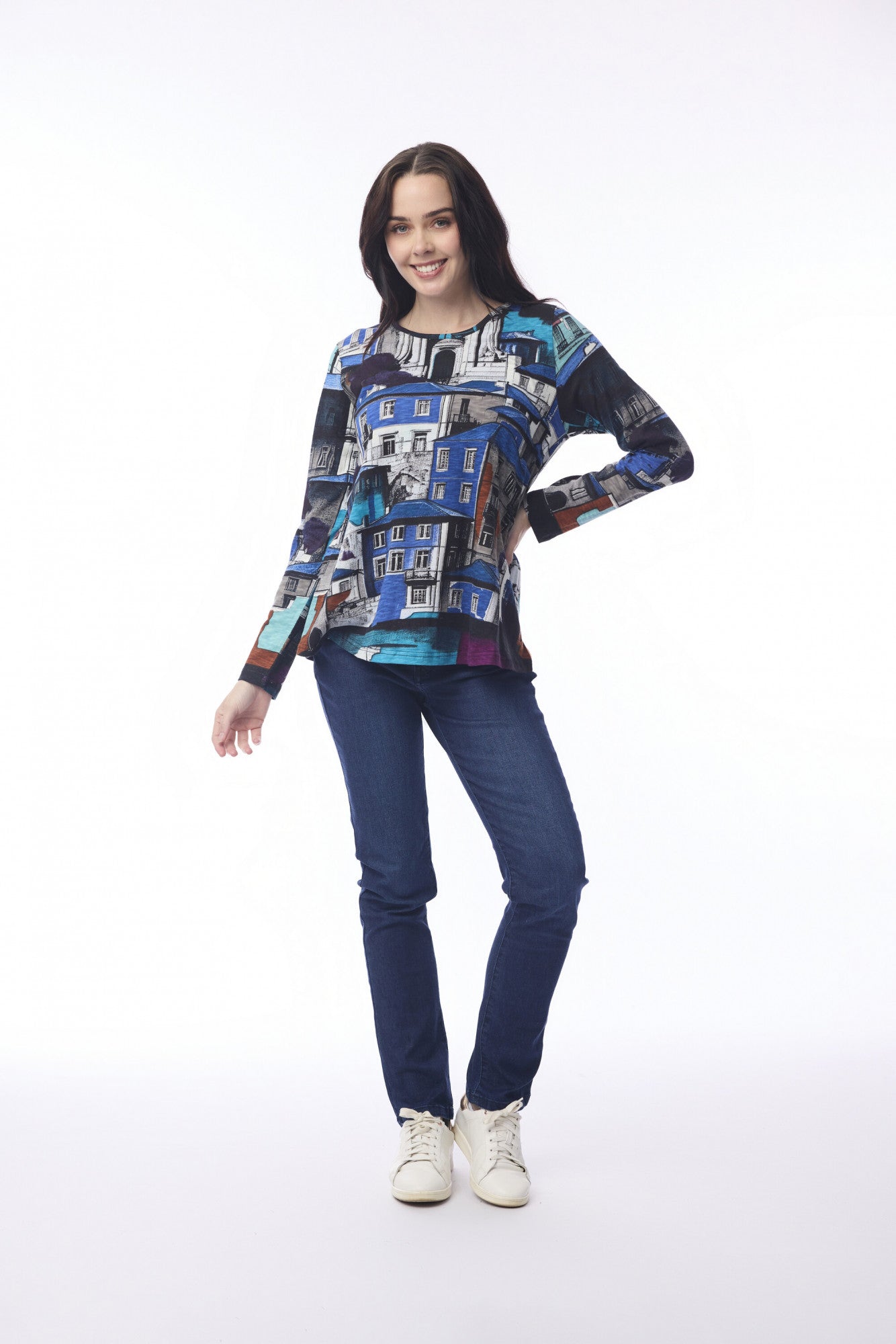 Orientique Contemporary Crew Neck T-Shirt