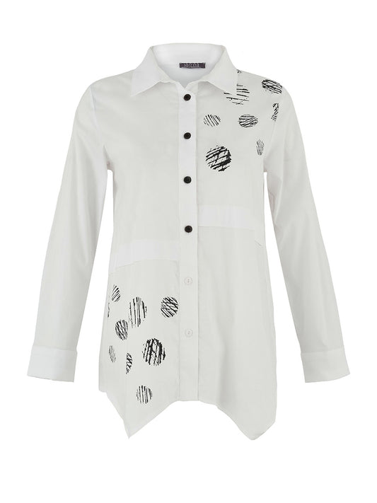 Dolcezza White Detail Shirt