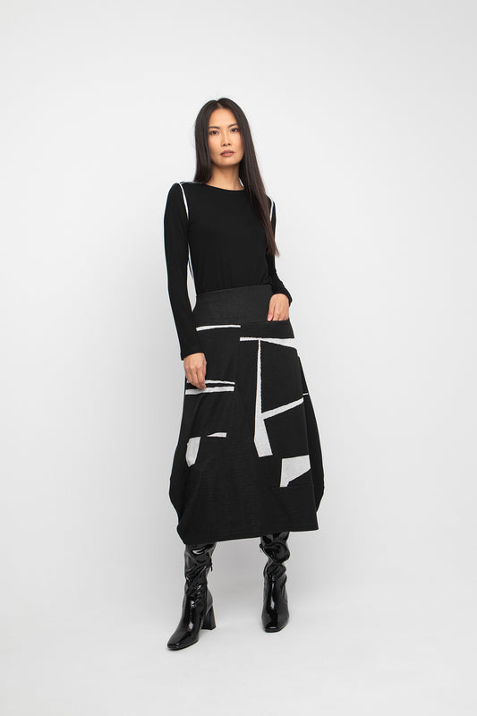 Ozai N Ku Mirrors Skirt