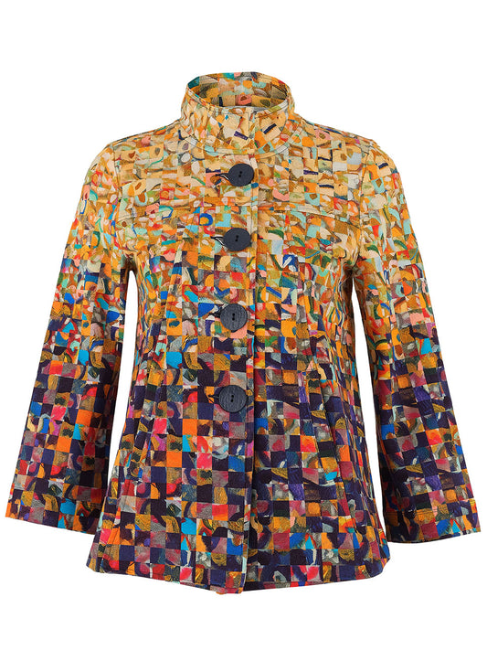 Dolcezza Pixel Pattern Jacket