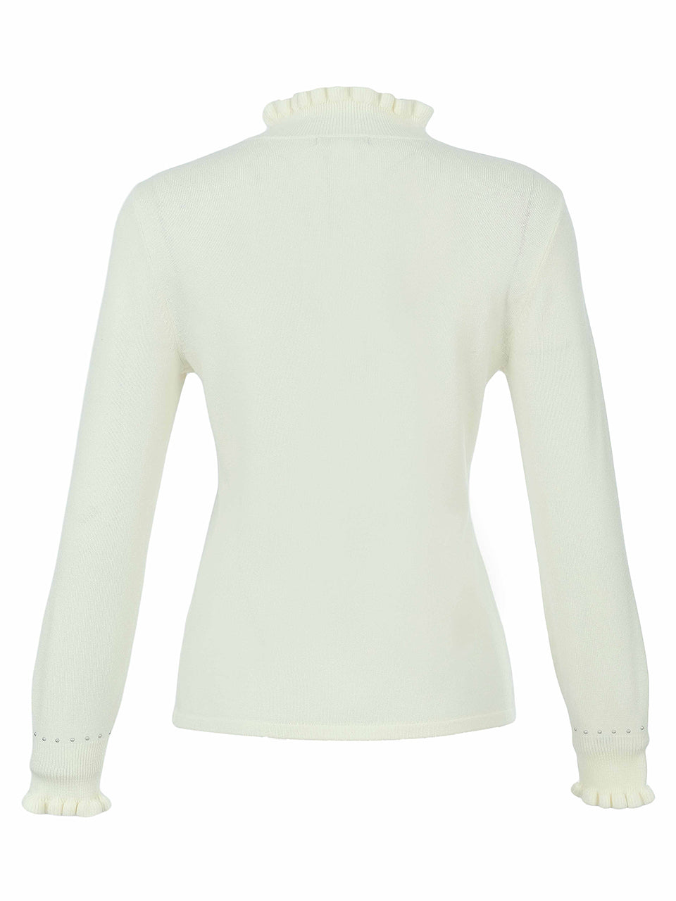 Dolcezza Frill Neck Jumper