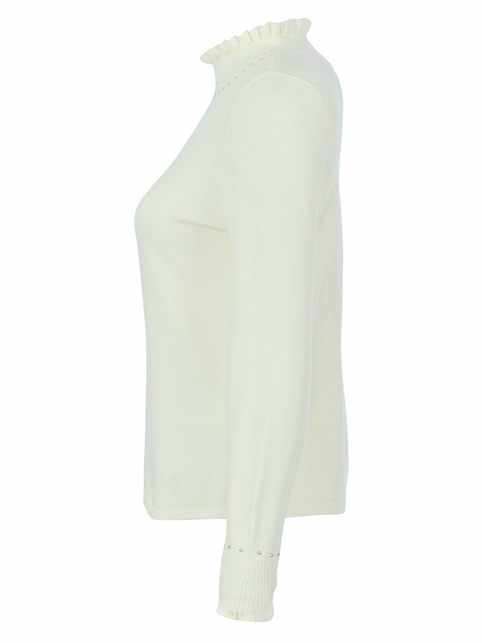 Dolcezza Frill Neck Jumper