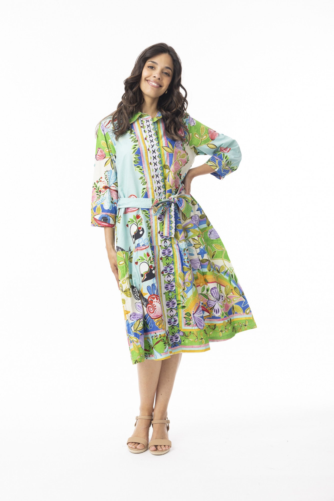 Orientique Sante Fe Tie Dress
