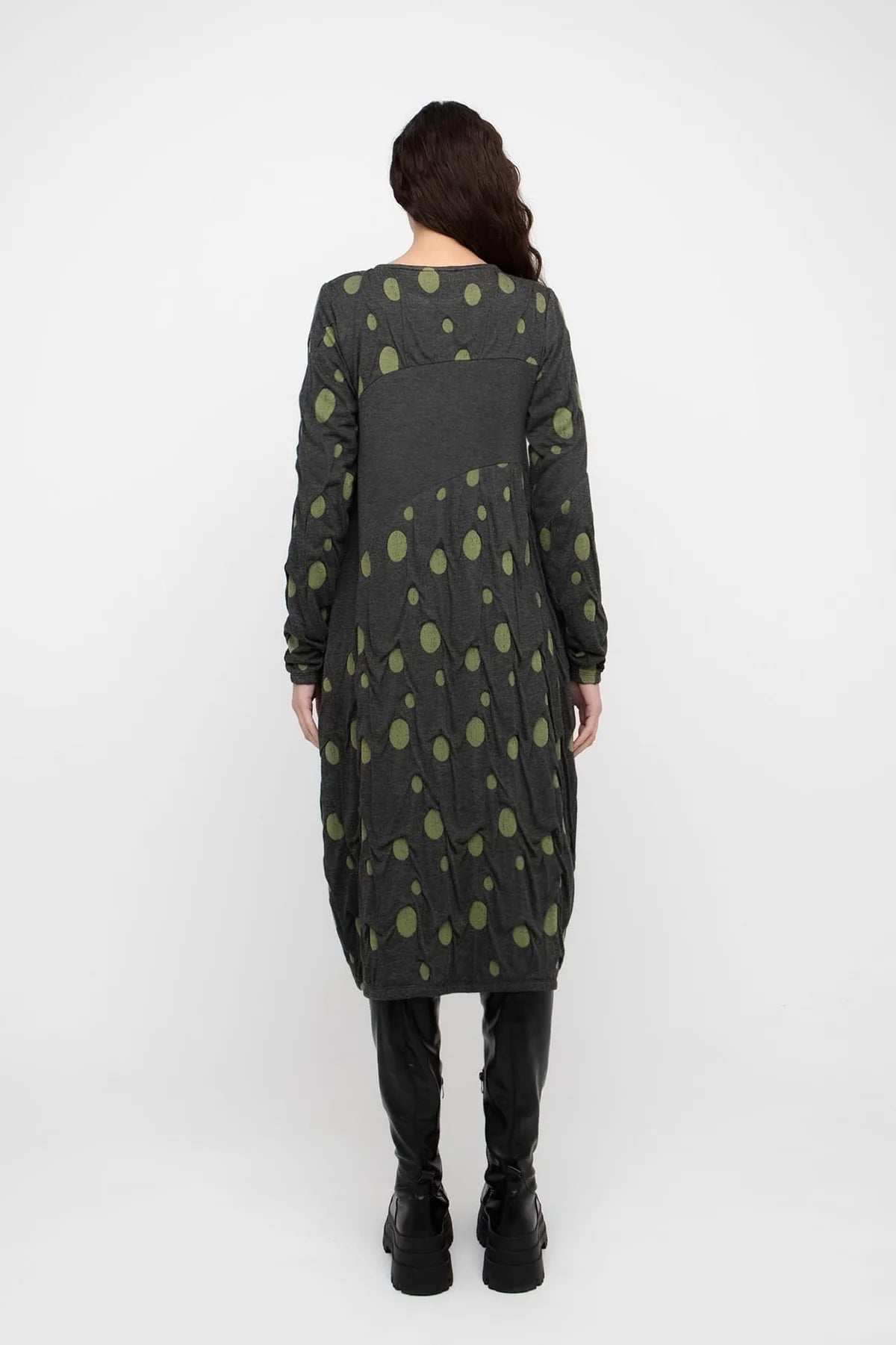 Ozai N Ku Polka Dot Dress