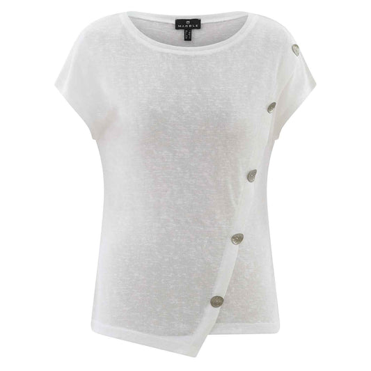 Marble 7845 Buttoned T-Shirt
