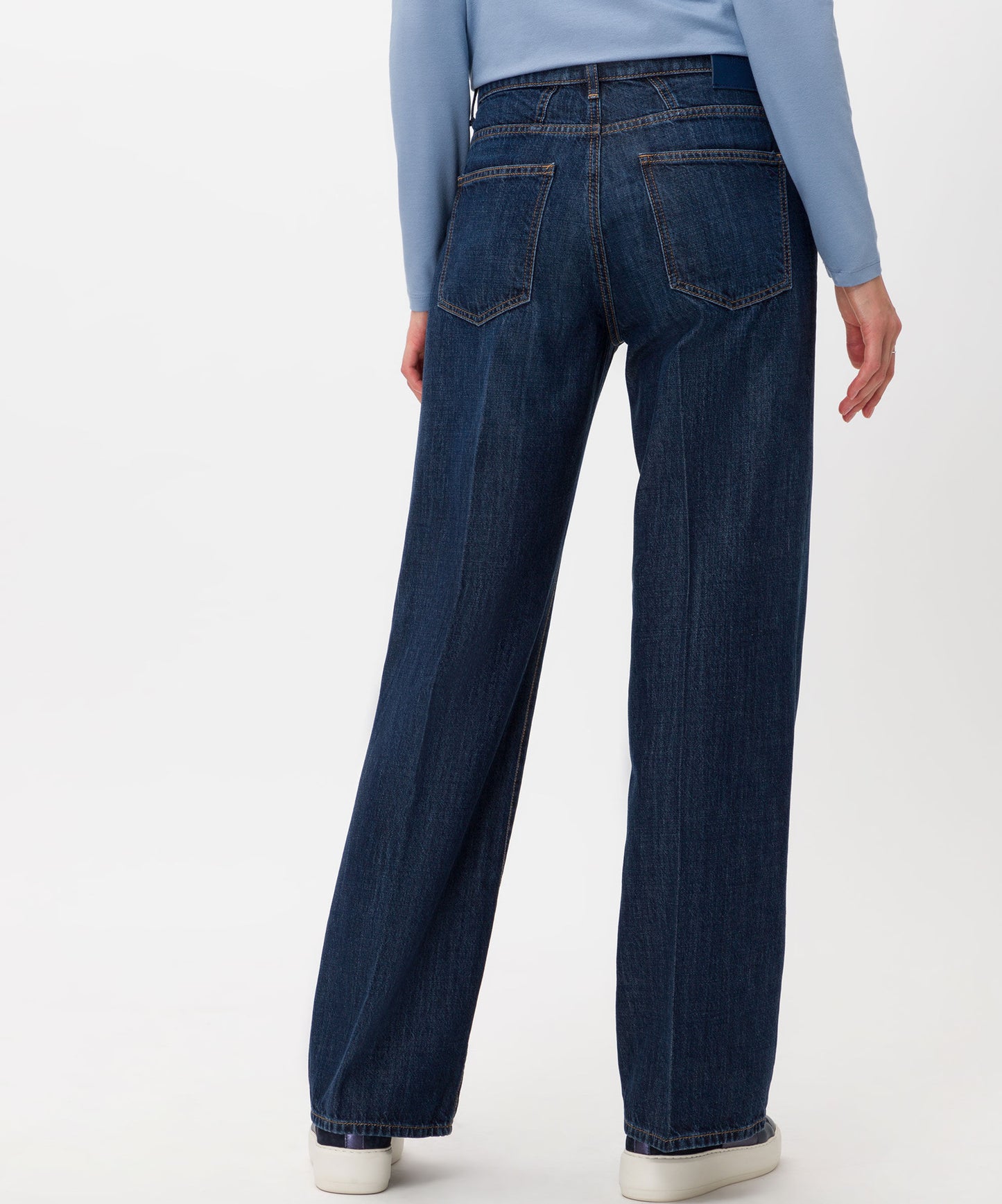 Brax Maine Wide Denim Trousers