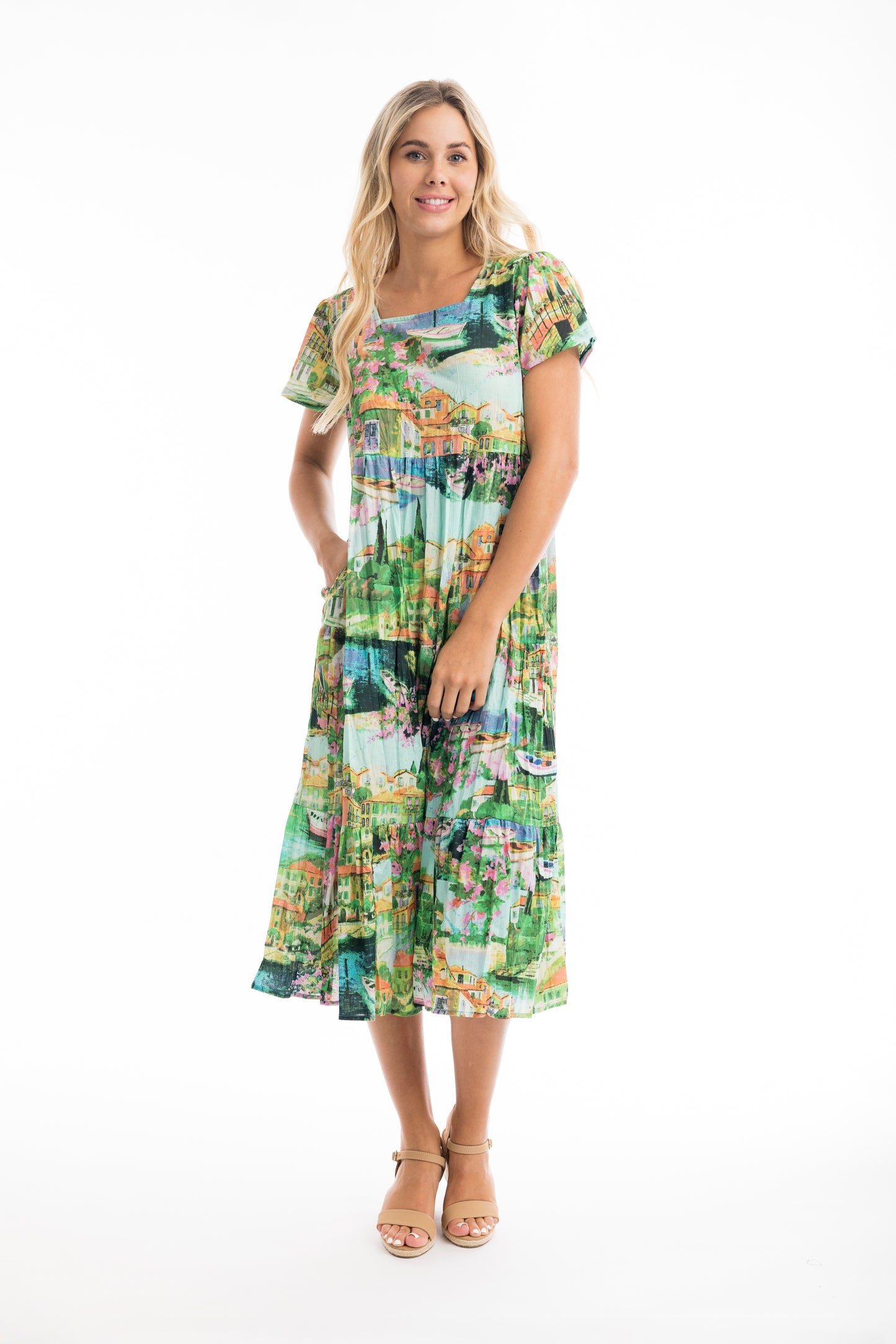 Orientique Bellagio Midi Dress