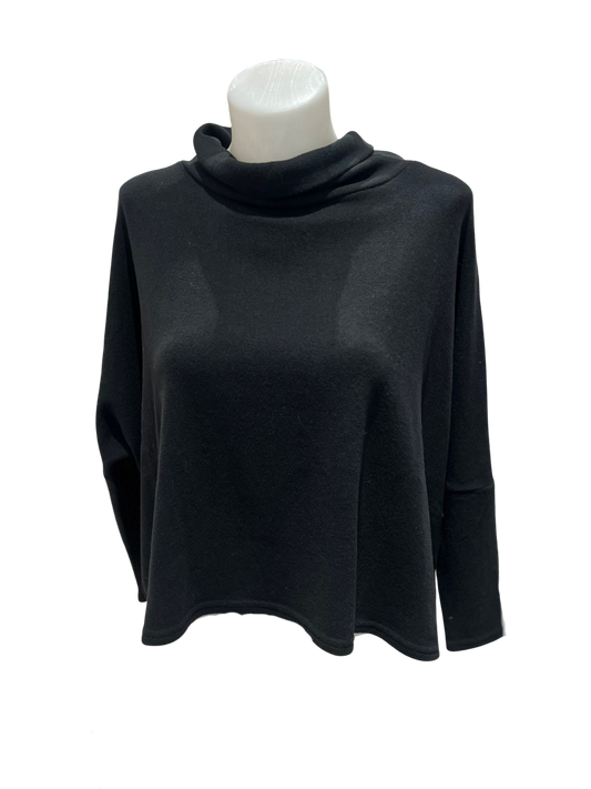 Neirami Ring Collar Sweater - Nero