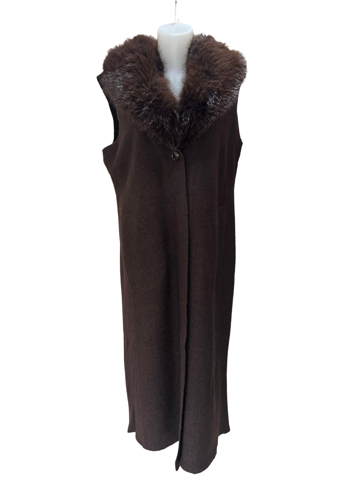 Noen Fur Collar Waistcoat