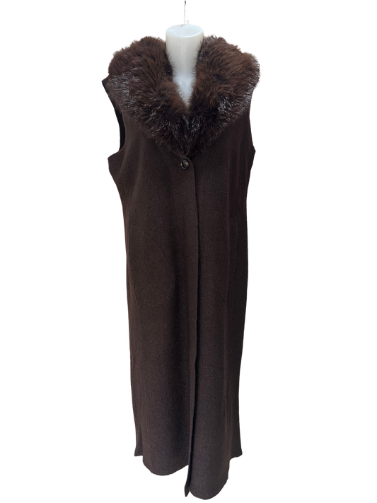 Noen Fur Collar Waistcoat