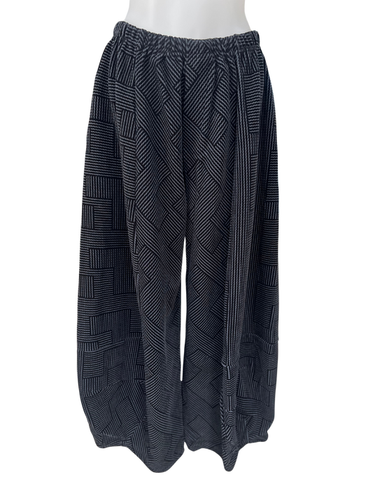 Thanny Blue/Black Trousers