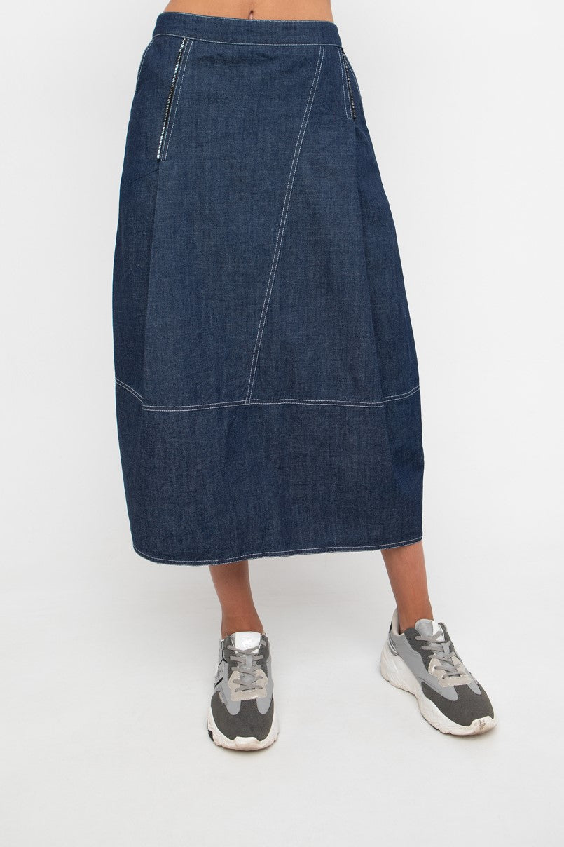 Ozai N Ku Denim Skirt