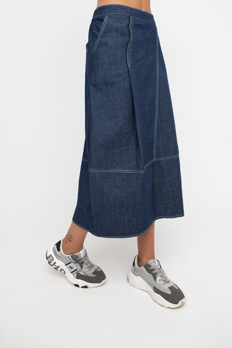 Ozai N Ku Denim Skirt