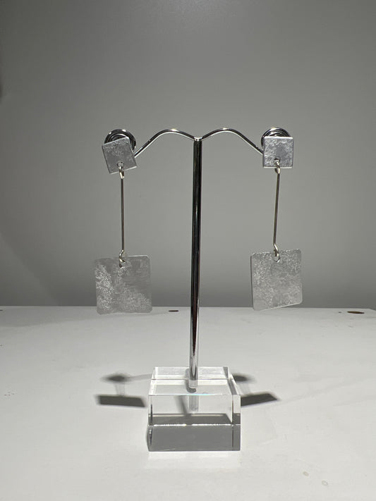 Oana Millet Drop Square Earrings