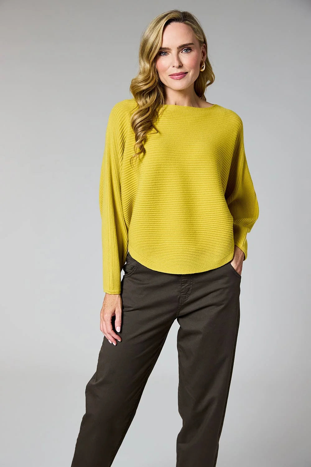 Deck by Decollage Ribbed Knit Jumper