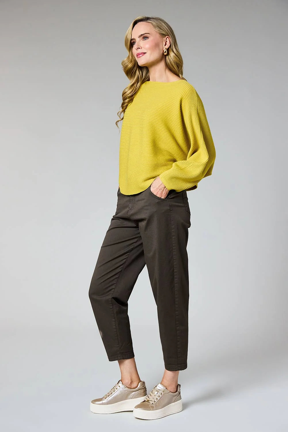 Deck by Decollage Ribbed Knit Jumper
