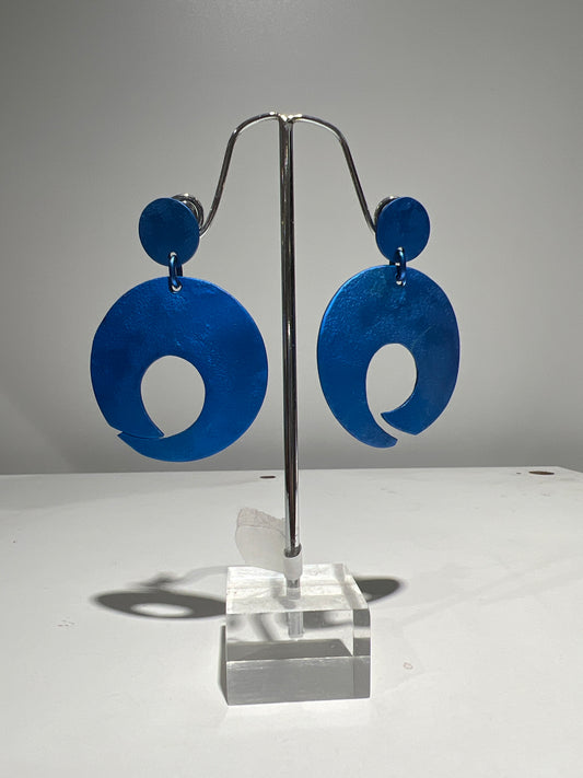 Oana Millet Statement Disc Earrings