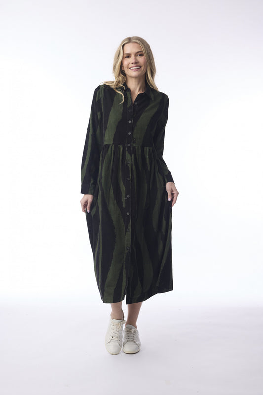 Orientique Congo Midi Cord Dress