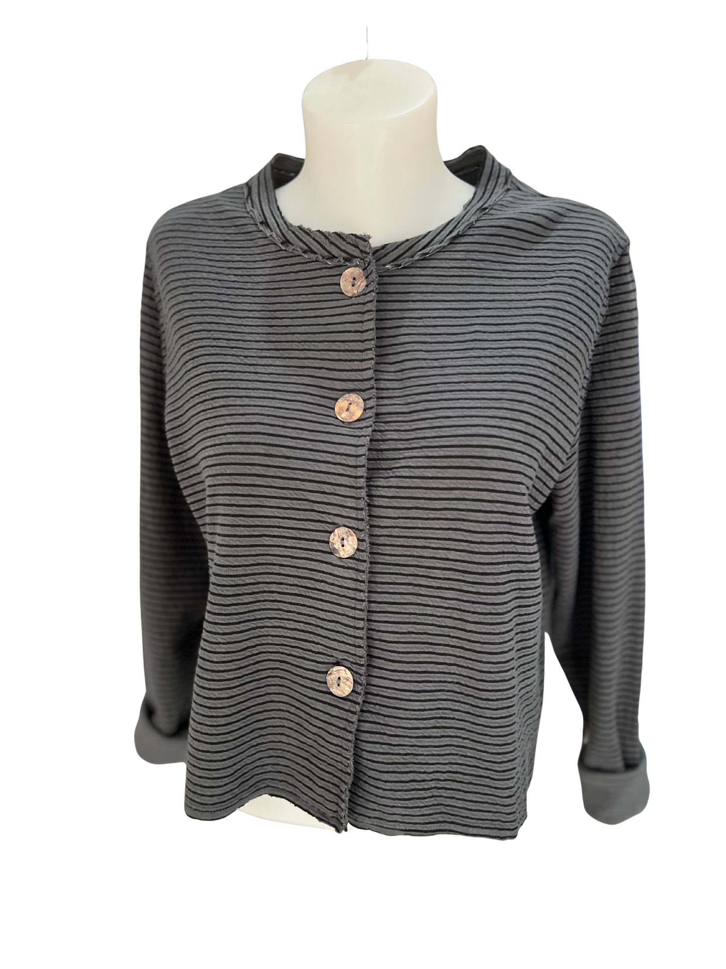 Cut Loose Crop Asymmetrical Cardigan
