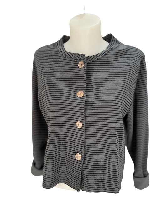 Cut Loose Crop Asymmetrical Cardigan