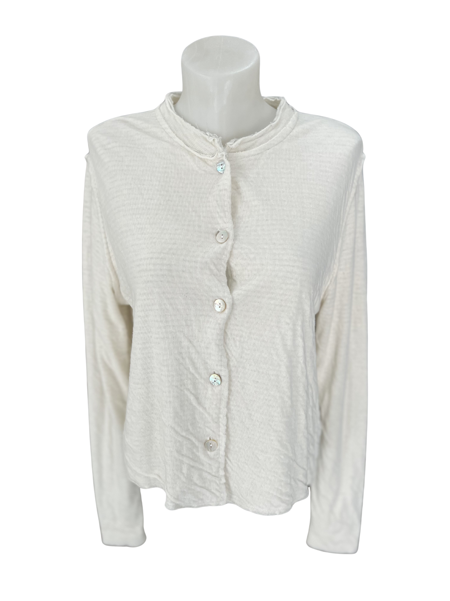 Cut Loose Crop Asymmetrical Cardigan