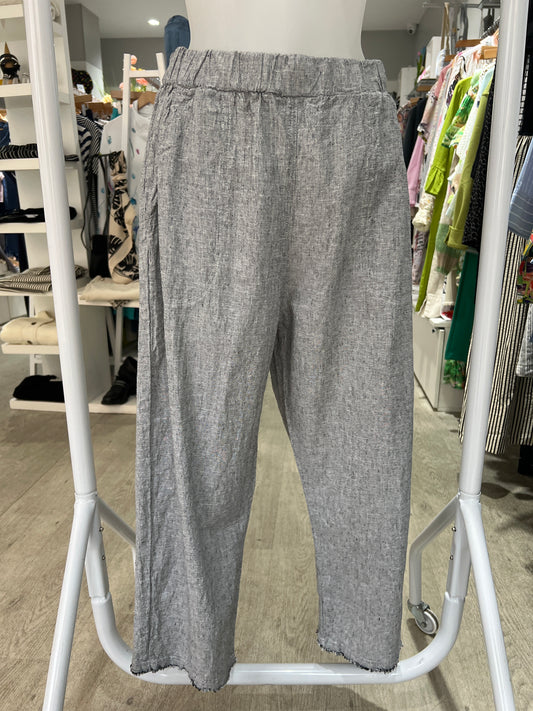 Cut Loose Raw Edge Trousers