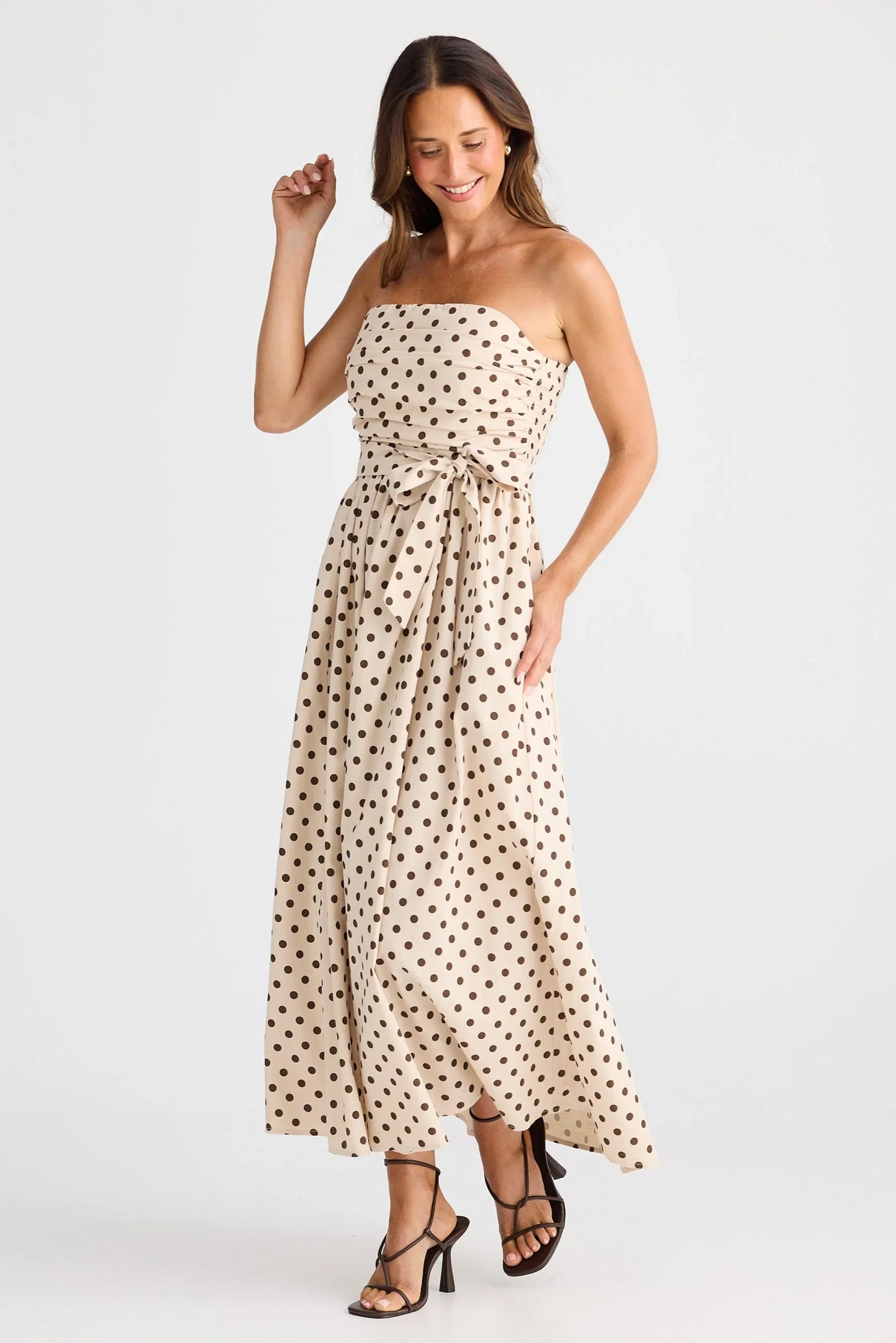 Brave + True Avalon Polka Dot Dress