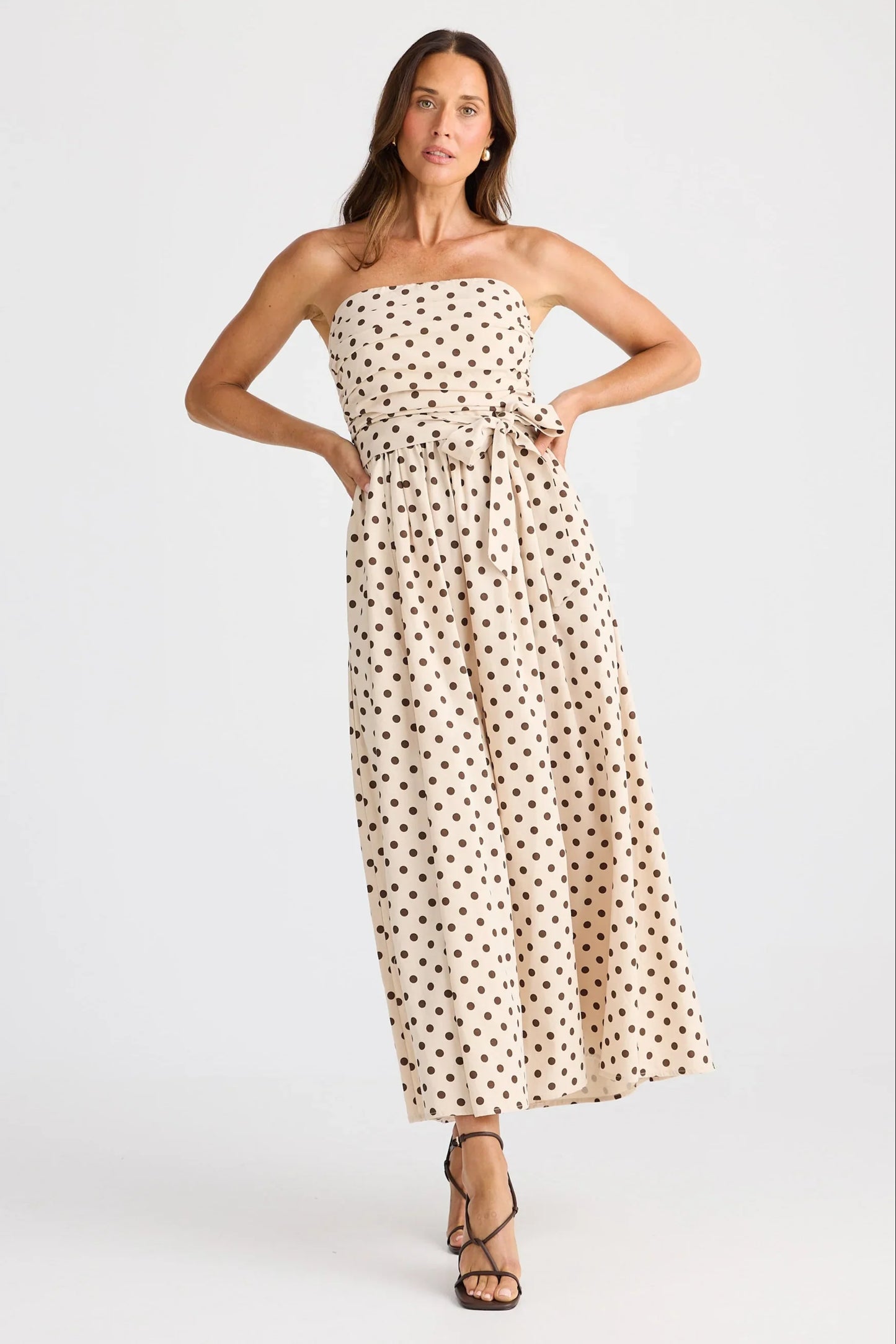 Brave + True Avalon Polka Dot Dress