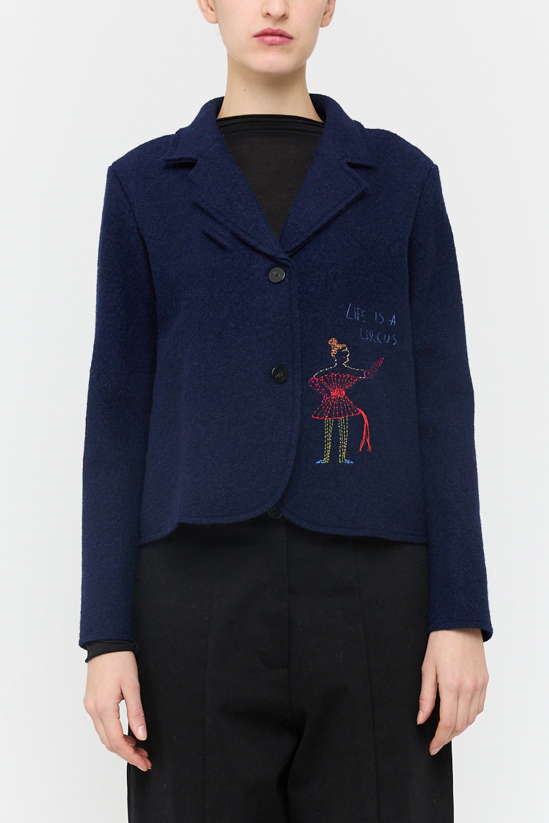 Neirami Boiled Wool Jacket