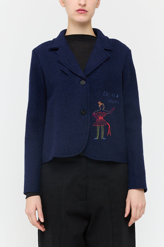 Neirami Boiled Wool Jacket