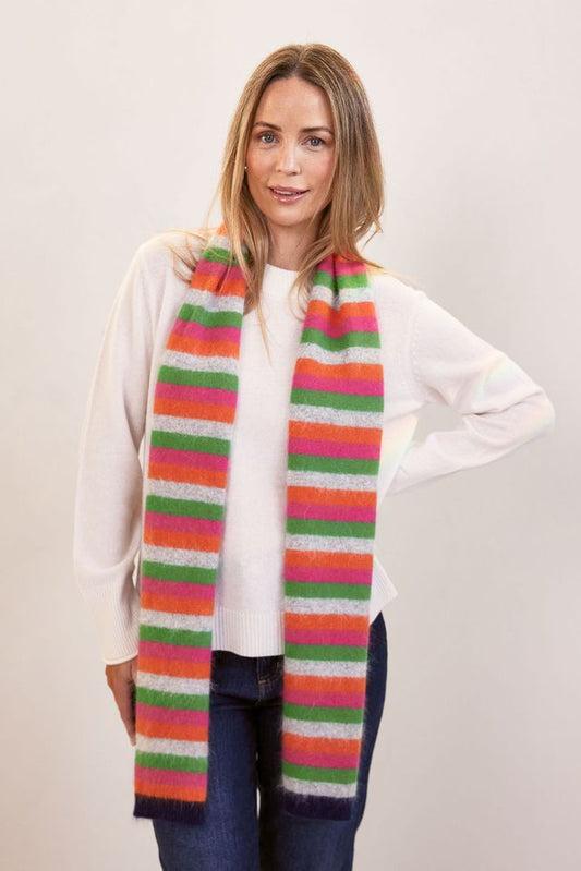 See Saw Multi Stripe Scarf