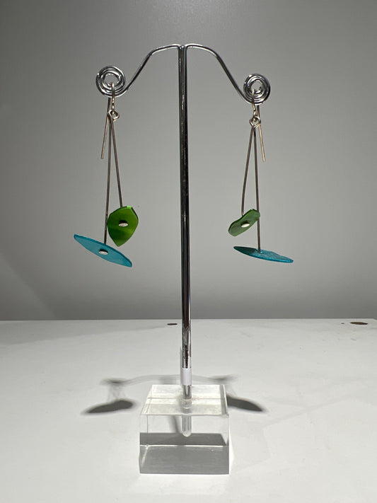 Oana Millet Drop Almond Earrings