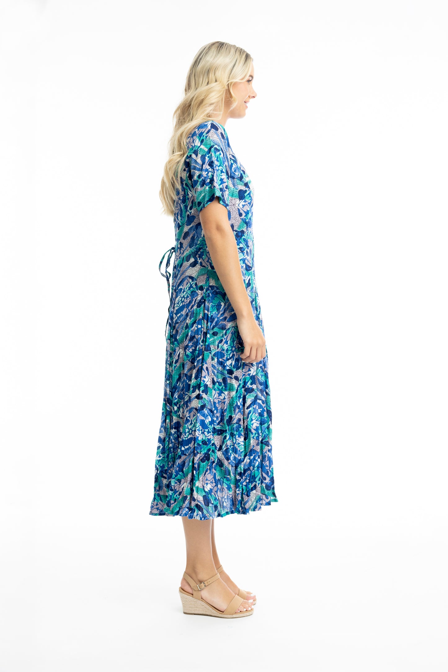 Orientique Cayman Godet Dress