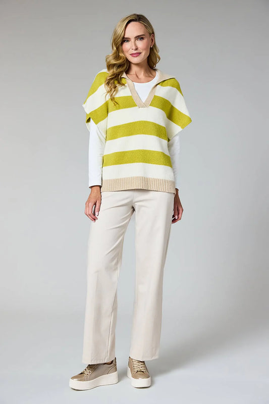Deck by Decollage Sleeveless Stripe Knit