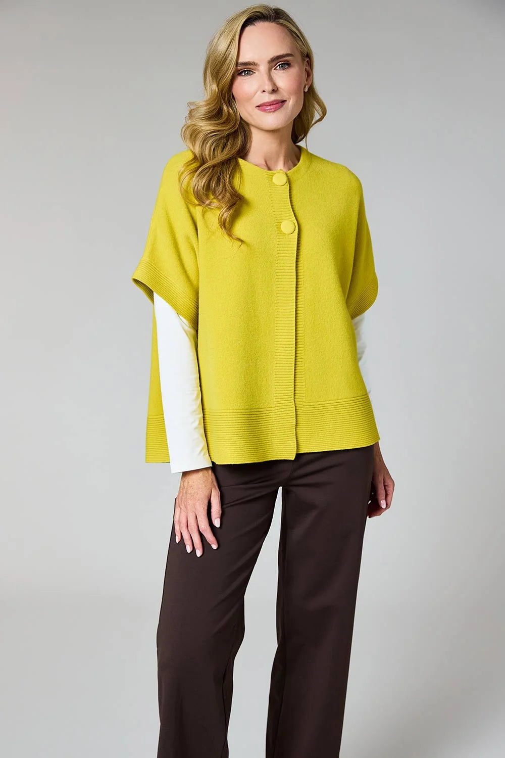 Deck by Decollage Sleeveless Cardigan